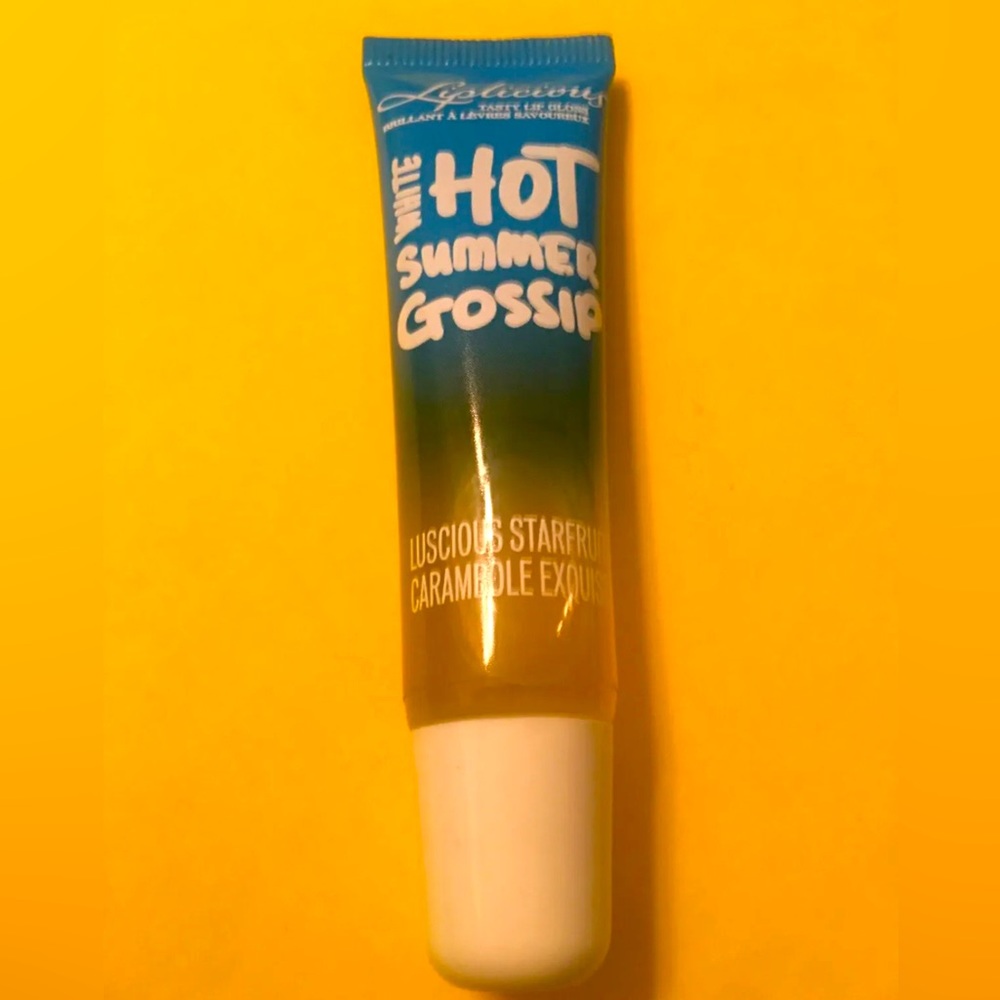 Bath Body Works Liplicious Lip Gloss White Hot Summer Gossip Starfruit Unsealed